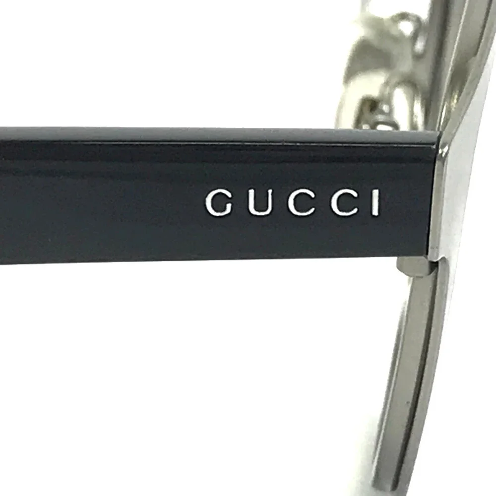 Gucci Eyeglasses Frames GG0161O 004 Dark Gray Round Full Rim 53-23-150